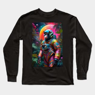 Simian Spacefarer Long Sleeve T-Shirt